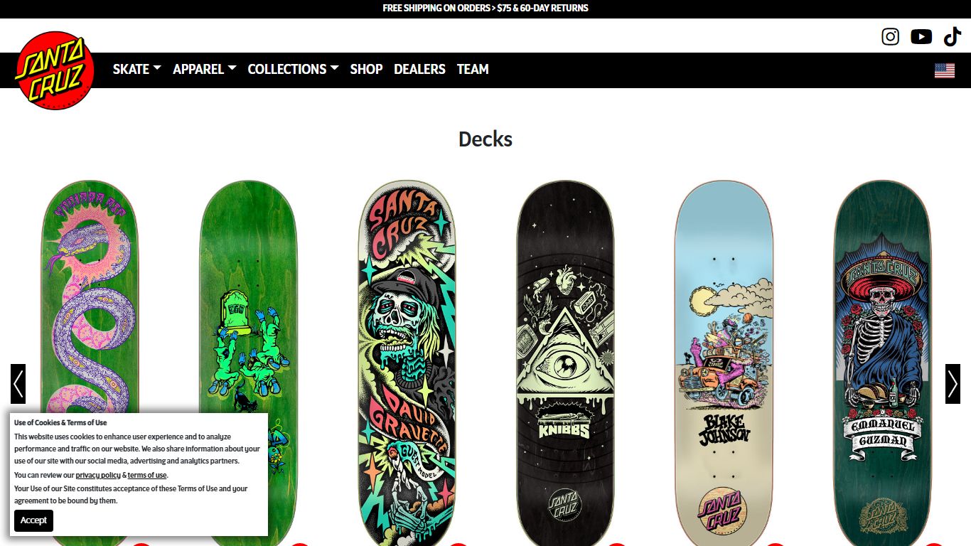 Santa Cruz Skateboards | Skateboard Decks, Completes, Cruisers & Longboards